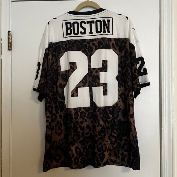 Romwe Size XL Oversized Jersey - Cheetah Print & Sparkly - Picture 2 of 5